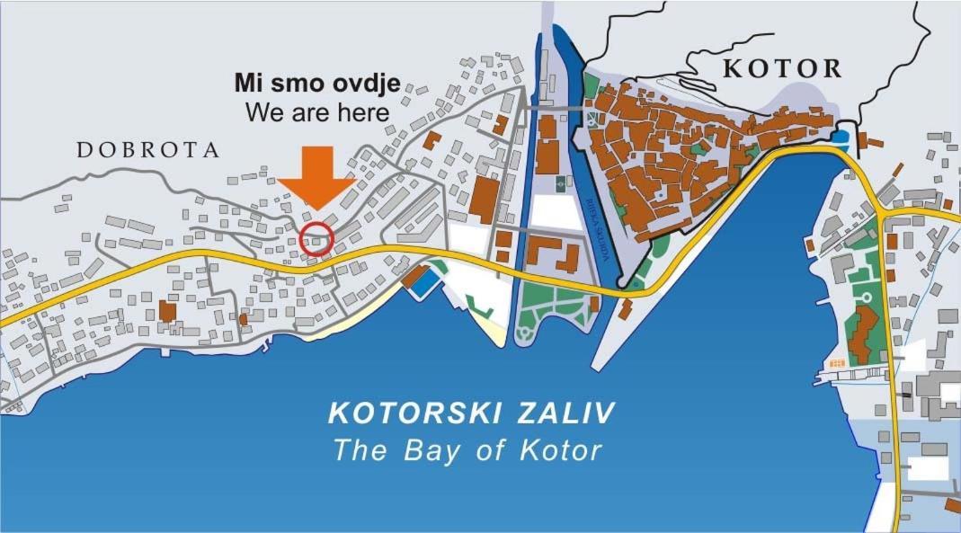 Apartments Coso Zlatne Njive Bb Котор Экстерьер фото